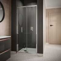 Sommer6 900mm Bi-Fold Shower Door