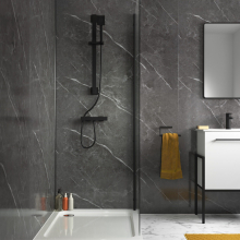 Splashpanel Carrara Marble Gloss PVC Wall Panel