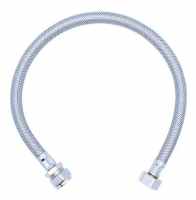 1/2" x 15mm - 500mm - Braided Flexi Hose - Viva Sanitary