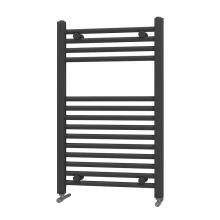 Scudo Strive 800 x 500mm Black Towel Radiator