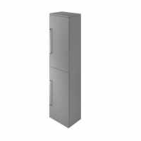 Ash Grey Tall Boy Wall Hung Unit - 1400mm