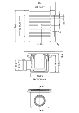 Nuie Fireclay Thick Edged Butler Sink - 795 x 500 x 220mm