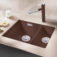 Blanco Subline 340/160 U Granite Kitchen Sink Left Hand - Tartufo