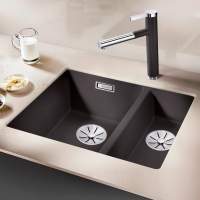 Blanco Subline 340/160 U Granite  Kitchen Sink Left Hand - Anthracite