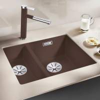 Blanco Etagon 500 U Granite Kitchen Sink - Tartufo