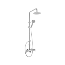 Sagittarius Eclipse Exposed Thermostatic Shower Valve with Riser