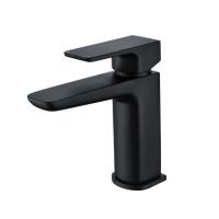Scudo Muro Black Basin Mono Mixer Tap