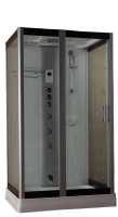 Vidalux Clearwater 1200 Steam Shower Pod - 1200 x 800mm - Left Handed