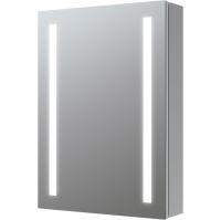 Shetland 500mm 1 Door Front-Lit LED Mirror Cabinet