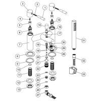 Shetland Floor Standing Bath Shower Mixer