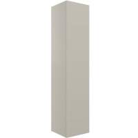 Shetland 350mm Wall Hung 1 Door Tall Unit - Matt Latte