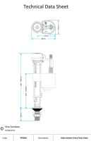 Skylo Dual Entry 4 in 1 Toilet Cistern Fill Valve - UNI/P - Viva Sanitary