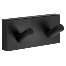 Smedbo-House-Matt-Black-Double-Towel-Hook-Lifestyle.webp