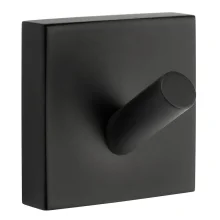Smedbo House Matt Black Towel Hook