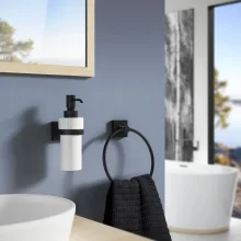 Smedbo-House-Matt-Black-Towel-Ring-Lifestyle.webp