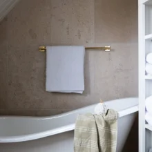 Smedbo House Chrome Swing Arm Towel Rail