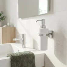 Smedbo-House-Porcelain-Soap-Dispenser-with-Chrome-Holder-Lifestyle.webp