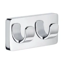 Smedbo Ice Chrome Double Towel Hook