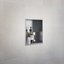 Smedbo-Sideline-300-X-300mm-Brushed-Stainless-Steel-Wall-Niche-Lifestyle.webp
