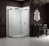 Lakes Classic 800 Easy-Fit White Quadrant Shower Enclosure