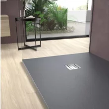 Sommer Essenza Graphite Slate 1800mm x 900mm Shower Tray