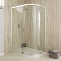 Sommer6 1000 x 800 Single Door Offset Quadrant Shower Enclosure 