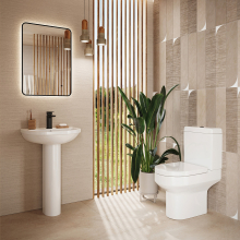 Scudo Choices 550 Open Back Close Coupled Rimless Toilet