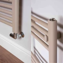 Reina Diva Chrome 800 x 600mm Flat Electric Radiator