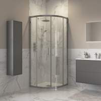 Supreme 900 x 900mm 2 Door Quadrant Shower Enclosure