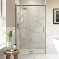 Supreme 1200mm Semi-Framed Sliding Door Shower Enclosure