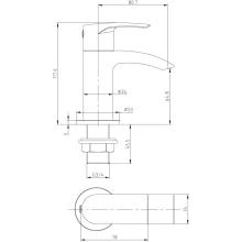 Ideal Standard Ceraline Chrome Basin Pillar Taps
