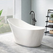 Synergy Mardi Gras 1700 x 720 Freestanding Modern Slipper Bath