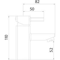 Scudo Forme Chrome Bath Filler Tap