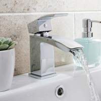 Scudo Forme Mono Basin Mixer Tap With Push Waste