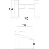 Niagara Sloane Bath Filler Tap