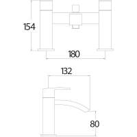 Scudo Belini Bath Filler Tap