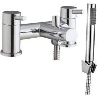 Scudo Premier Bath Shower Mixer Tap with shower kit and wall bracket