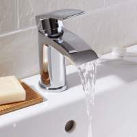 Scudo Belini Mini Mono Basin Mixer Tap with Push Waste