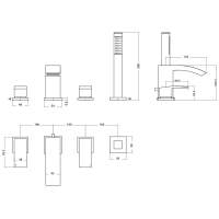 Niagara Balham Waterfall Monobloc Basin Tap