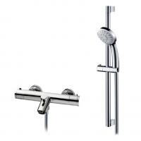 Abacus Emotion Thermostatic Bath Shower Mixer & Riser Rail