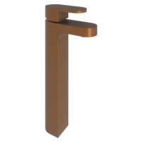 Abacus Ki Brushed Bronze Tall Monobloc Basin Mixer Tap