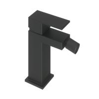 Abacus Plan Bidet Mixer Tap - Matt Black