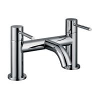 Abacus Iso Deck Mounted Bath Filler - Chrome