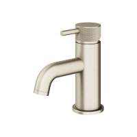 Abacus Iso Pro Mini Mono Basin Mixer - Brushed Nickel