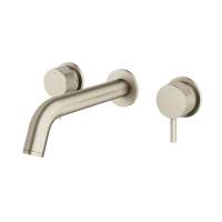 Abacus Iso Pro Concealed Wall Mounted Basin Mixer - Brushed Nickel
