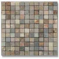 Abacus Direct Stone Natural Square Mosaic Tile - 305 x 305cm
