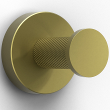 Origins Living Turner Brushed Brass Robe Hook