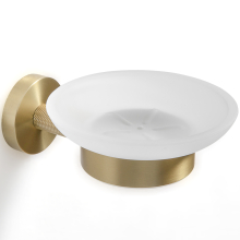 Origins Living Turner Brushed Brass Soap Dish