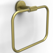 Origins Living Turner Brushed Brass Towel Ring