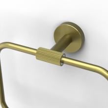 Origins Living Turner Brushed Brass Open Roll Holder